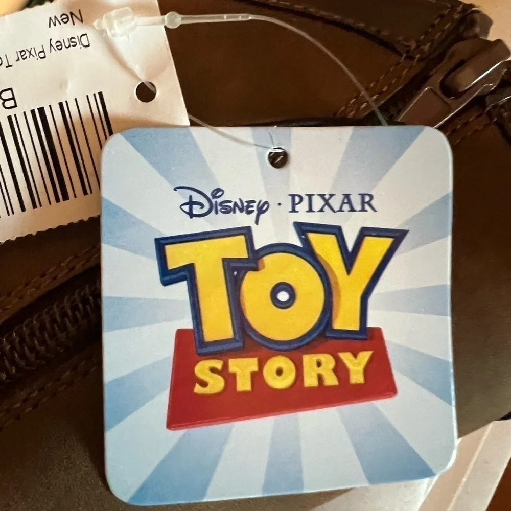 RARE Josmo Disney Pixar Toy Story Woody & Bullseye Sturdy Brown Cowboy Boots NEW
